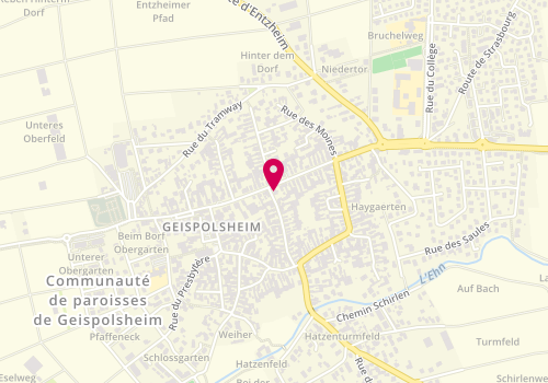 Plan de L' Adresse Optique, 48 Rue du General de Gaulle, 67118 Geispolsheim