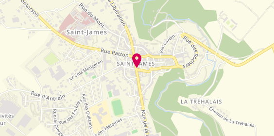 Plan de Autrevue, 53 Rue de la Libération, 50240 Saint-James
