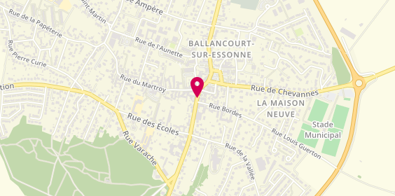 Plan de Ballancourt Optique, 45 Rue du Général de Gaulle, 91610 Ballancourt-sur-Essonne