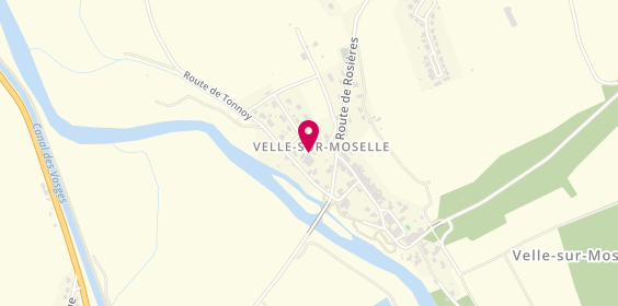 Plan de Les Opticiens Mobiles, 12 Route de Tonnoy, 54290 Velle-sur-Moselle