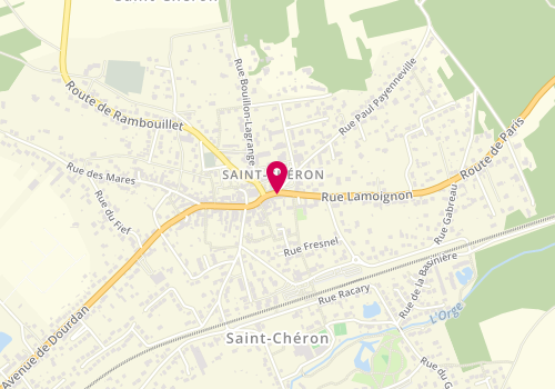 Plan de Optique des 3 Vallées, 5 Rue Charles de Gaulle, 91530 Saint-Chéron