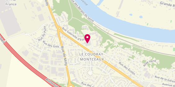 Plan de Eyevision, Centre Commercial Les Terrasses
Terr. Du Coudray, 91830 Le Coudray-Montceaux