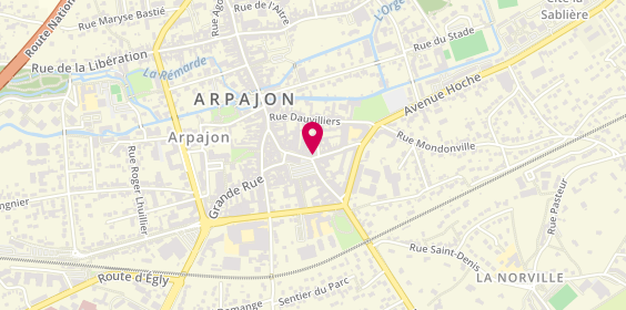 Plan de Arpavision, 1 Rue Victor Hugo, 91290 Arpajon