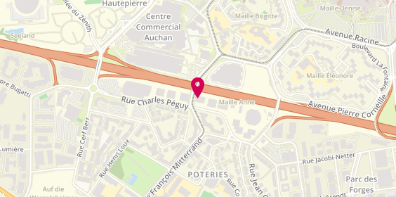 Plan de Opticien STRASBOURG - Optical Center Hautepierre, 30 Rue Charles Péguy, 67200 Strasbourg