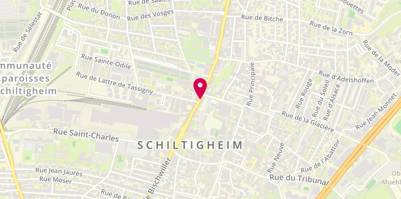 Plan de Audio 2, 124 Route de Bischwiller, 67300 Schiltigheim