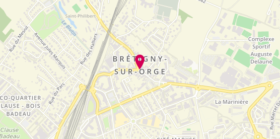 Plan de Bretigny Optique, 35 Rue du Général Leclerc, 91220 Brétigny-sur-Orge