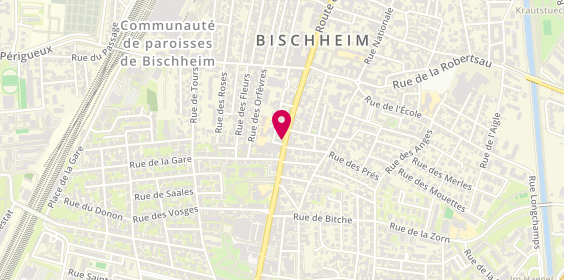 Plan de Optique du Lys, 3 Route de Bischwiller, 67800 Bischheim