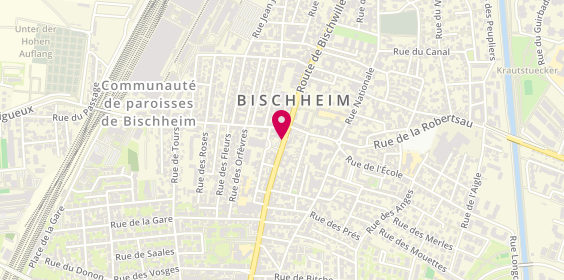 Plan de Design Optical, 27 Route de Bischwiller, 67800 Bischheim