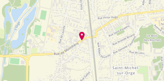 Plan de L'Univers de la Vue, 72 Rue de Montlhéry, 91240 Saint-Michel-sur-Orge