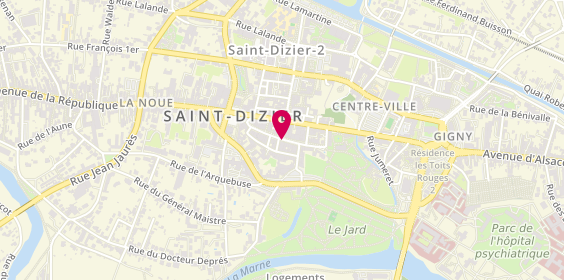 Plan de Optique 2000, 40 Rue du Dr Mougeot, 52100 Saint-Dizier