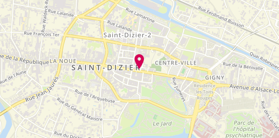 Plan de Atol Les Opticiens, 51 Rue Gambetta, 52100 Saint-Dizier