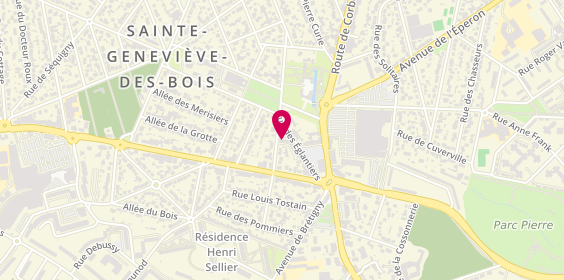 Plan de Donjon Optique, 2 Rue des Églantiers, 91700 Sainte-Geneviève-des-Bois