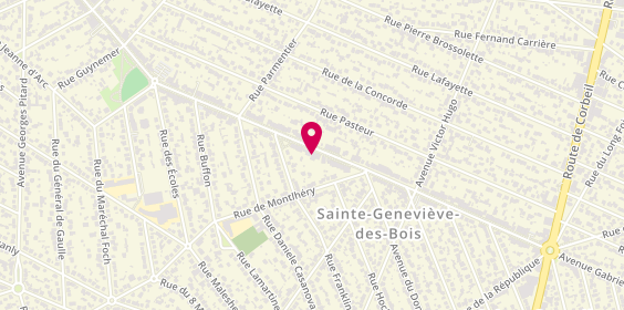 Plan de Optique du Bois Joli, 122 avenue Gabriel Péri, 91700 Sainte-Geneviève-des-Bois