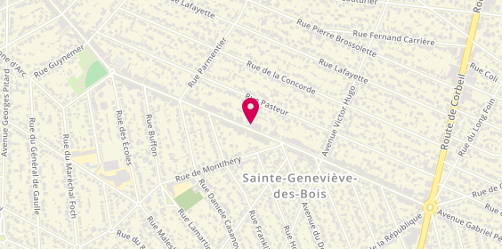 Plan de Les Opticiens Conseils, 159 avenue Gabriel Péri, 91700 Sainte-Geneviève-des-Bois