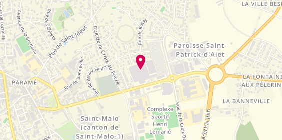 Plan de Optic 2000, 55 Boulevard des Déportés E.leclerc, 35400 Saint-Malo