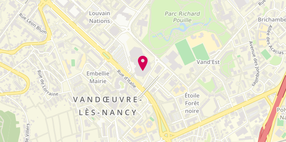 Plan de Atol, Centre Commercial Les Nations
23 Boulevard de l'Europe, 54500 Vandœuvre-lès-Nancy