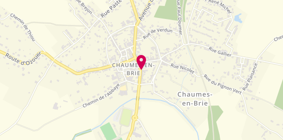 Plan de Lunetterie Calmetienne, 28 Rue Foix, 77390 Chaumes-en-Brie