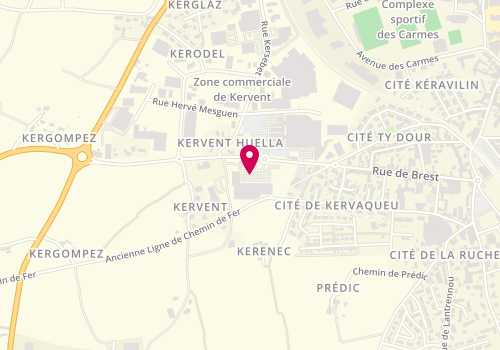 Plan de Un Beau Regard, Kervent Centre Commercial Leclerc, 29250 Saint-Pol-de-Léon