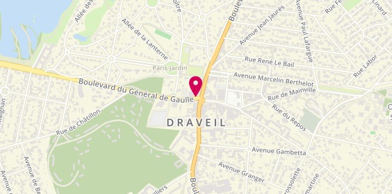 Plan de Optique 3000, 131 Boulevard du Général de Gaulle, 91210 Draveil