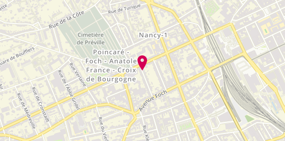 Plan de Visua Optique, 5 Rue Téméraire, 54000 Nancy