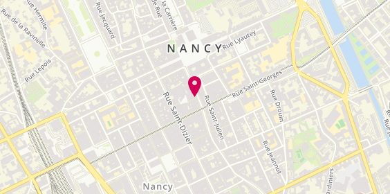 Plan de Optic 2000, 40 Rue des Dominicains, 54000 Nancy