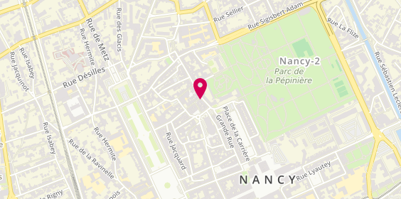 Plan de La Lunetterie, 79-81 Grande Rue, 54000 Nancy
