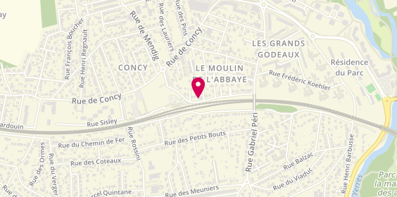 Plan de L'Optique des Lions / Formalions, 19 Rue de la Gare, 91330 Yerres