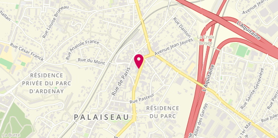 Plan de Point de Vue, 7 Rue Edouard Branly, 91120 Palaiseau