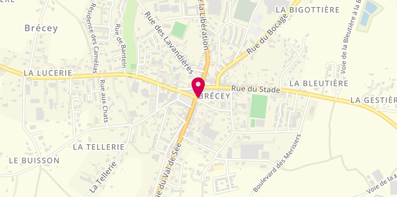 Plan de Lissac, 39 place de l'Hôtel de Ville, 50370 Brécey