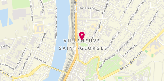 Plan de Central Optique, 2 Rue Henri Leduc, 94190 Villeneuve-Saint-Georges