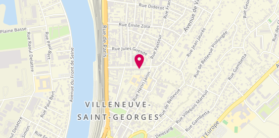 Plan de Optique Carnot, 30 avenue Carnot, 94190 Villeneuve-Saint-Georges