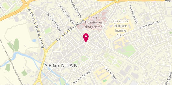 Plan de Optique Saint Germain, 8 Rue Saint-Germain, 61200 Argentan