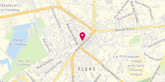 Plan de Lissac Flers, 40 Rue du 6 Juin, 61100 Flers