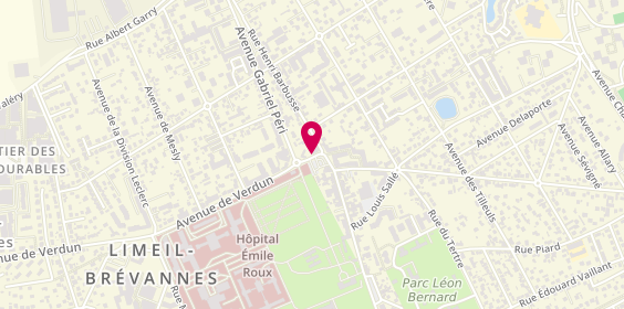 Plan de Optical Institut, 2 Bis avenue de Verdun, 94450 Limeil-Brévannes