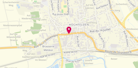 Plan de Optic Nicolas Schott, 8 Rue du Général Lebocq, 67270 Hochfelden