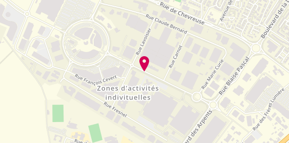 Plan de Krys, Centre Commercial Auchan Zone Aménagement Pariwest Avenue Gutenberg, 78310 Maurepas
