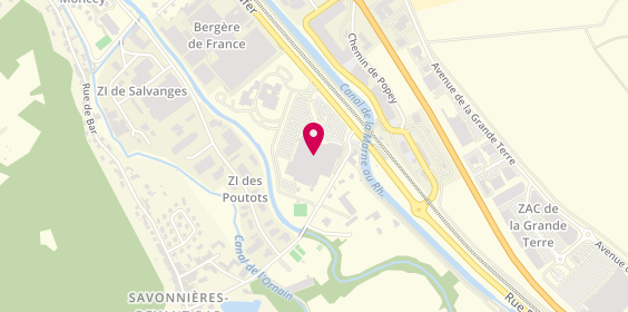 Plan de Générale d'Optique, Centre Commercial Auchan
Route du Pont de Dammarie, 55000 Savonnières-devant-Bar