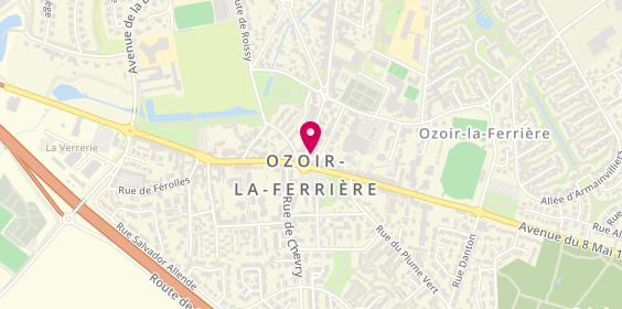 Plan de Optic 2000, 2 avenue du Général Leclerc, 77330 Ozoir-la-Ferrière