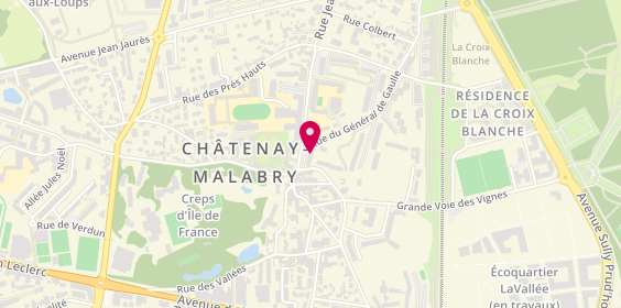 Plan de L'Atelier du Bien Voir Chatenay, 69 Rue Jean Longuet, 92290 Châtenay-Malabry