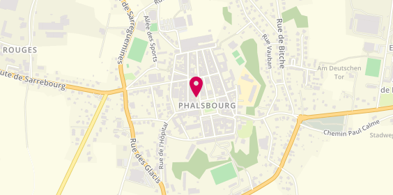 Plan de Phalsbourg Optique SARL, 3 Place Armes, 57370 Phalsbourg