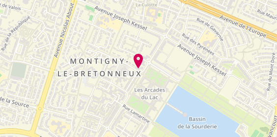 Plan de Bontemps Optique, 111 Boulevard René Descartes, 78180 Montigny-le-Bretonneux