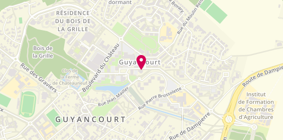 Plan de Jalo Optique - Opticien Guyancourt et à Domicile, 21 place Cendrillon, 78280 Guyancourt