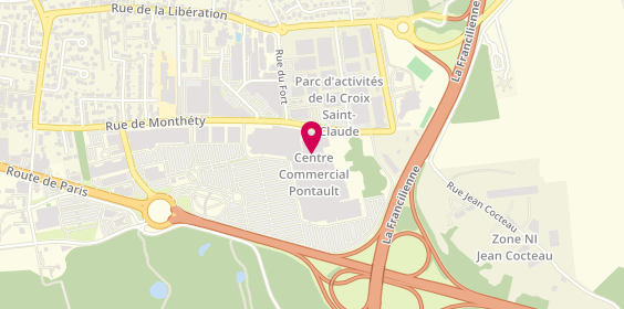 Plan de Grandoptical, Centre Commercial Carrefour
Rue de Monthéty, 77340 Pontault-Combault