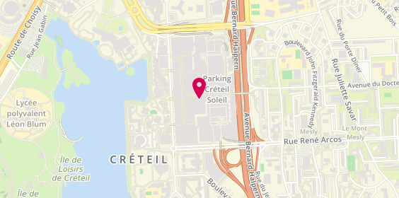 Plan de Grand Optical, Centre Commercial Régional Créteil-Soleil Porte 13, 94000 Créteil