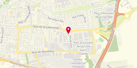 Plan de Optical Center, 1 Rue du Fort, 77340 Pontault-Combault