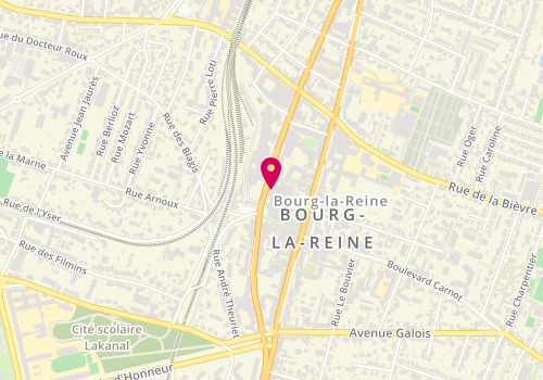 Plan de Central Optique, 65 Boulevard du Maréchal Joffre, 92340 Bourg-la-Reine