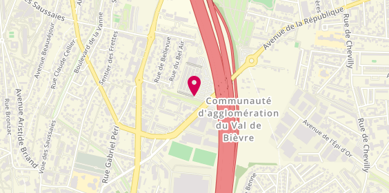 Plan de Point Optical - Optique & Audition, 81 Avenue du General de Gaulle, 94240 L'Haÿ-les-Roses
