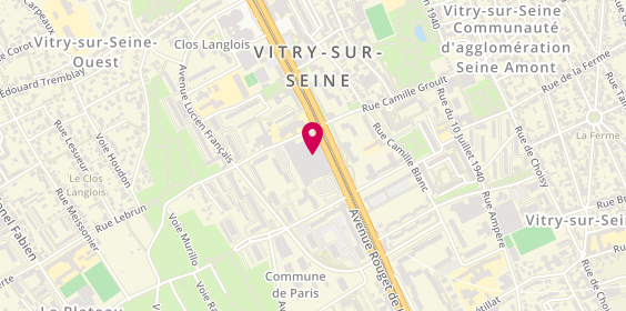 Plan de Vit' Optique et Audition, 34 avenue Youri Gagarine, 94400 Vitry-sur-Seine