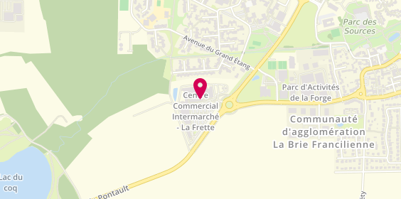 Plan de Point Optical, Centre Intermarché
Zone Aménagement des Moulins
Rond-Point Robert Schuman, 77680 Roissy-En-Brie, France