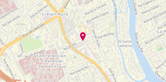 Plan de Optique Thénaux, 63 Rue du Général Leclerc, 94000 Créteil